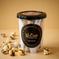 NoCrap Gourmet Popcorn - fnuglette popcorn med belgisk chokolade - karamel og Læsø salt - kom til Butik Lille Per